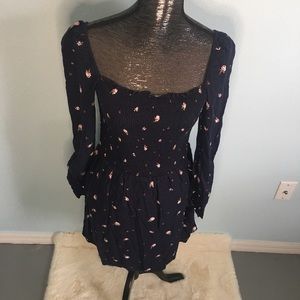 Elodie off the shoulder flowered dress